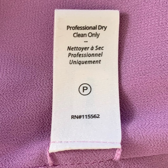 CINQ À SEPT Nakita One Shoulder Asymmetric Silk Dress In Purple - Picture 10 of 10